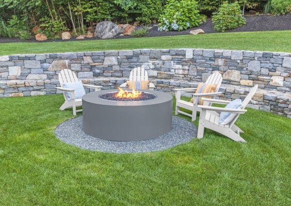 Fire Pit Landscaping in Madison