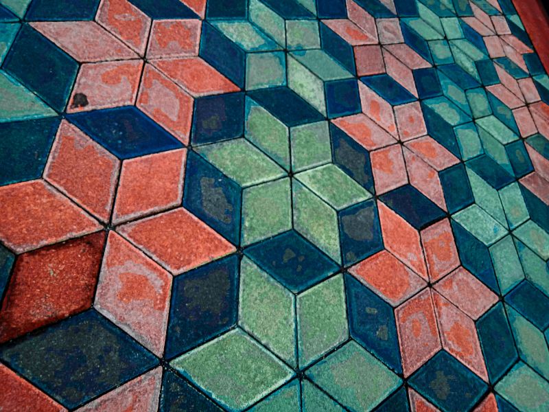 Multi-Color Paver Pattern
